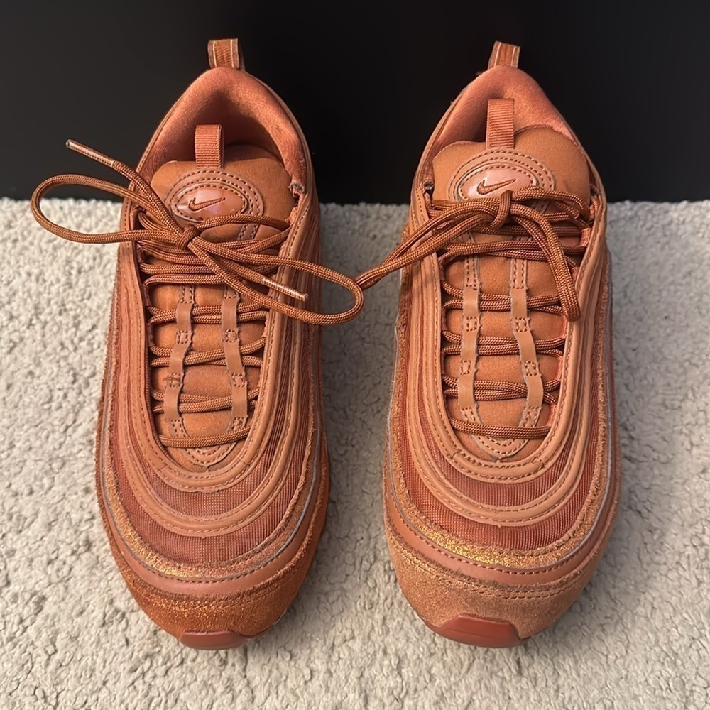 RARE Nike Air Max 97 - Dark Russet - Size Women’s 8 - Picture 4 of 12